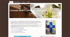 Desktop Screenshot of christwriters.info